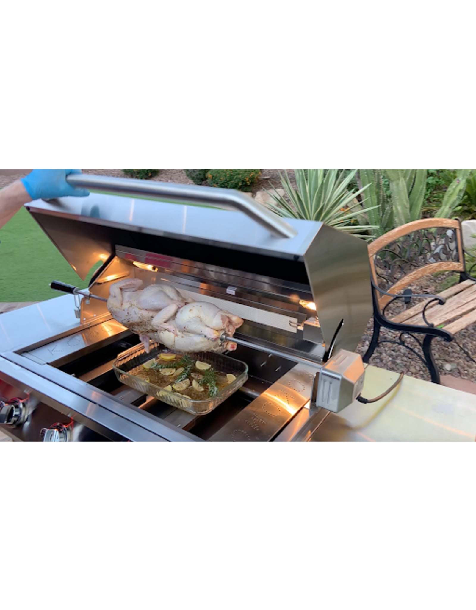 KoKoMo Grills KoKoMo 5 Burner S/S Rotisserie - KO-BAK5BG-R