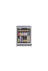 TrueFlame TrueFlame 24" Outdoor Rated Refrigerator with Glass Door and Glass Shelves (5c) - AMD-RFR-24G