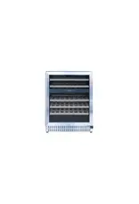 TrueFlame TrueFlame 24" Outdoor Rated Dual Zone Wine Cooler (4.5c) - AMD-RFR-24WD
