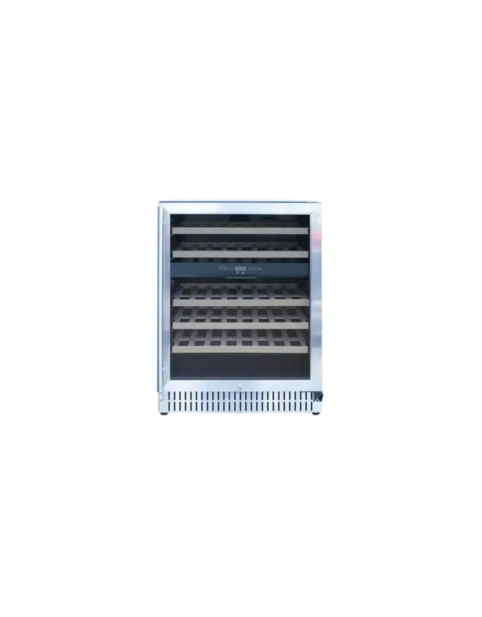 TrueFlame TrueFlame 24" Outdoor Rated Dual Zone Wine Cooler (4.5c) - AMD-RFR-24WD