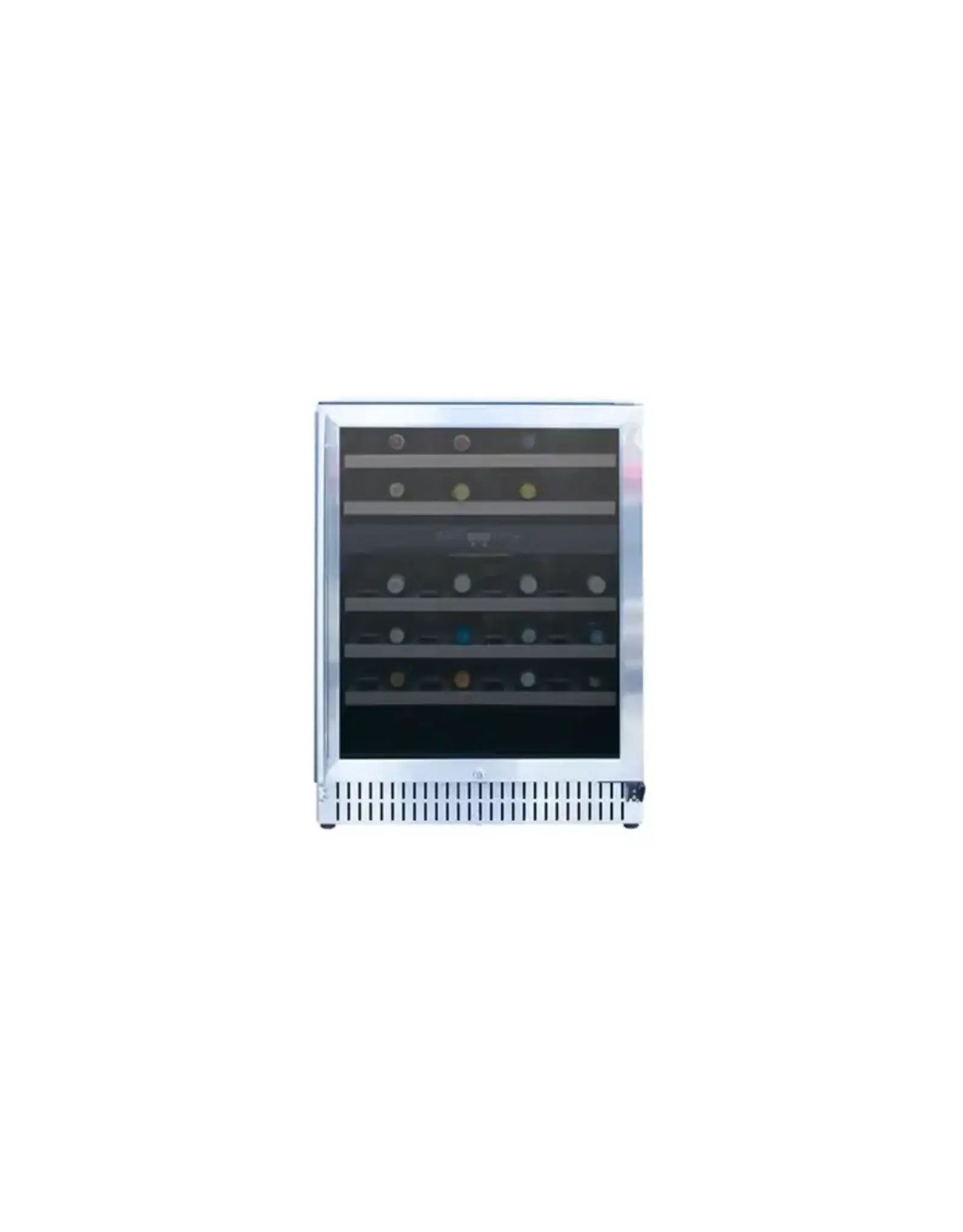 TrueFlame TrueFlame 24" Outdoor Rated Dual Zone Wine Cooler (4.5c) - AMD-RFR-24WD