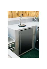 TrueFlame TrueFlame 24" Deluxe Outdoor Rated Kegerator - No Tap (6.6c) - AMD-RFR-24DK