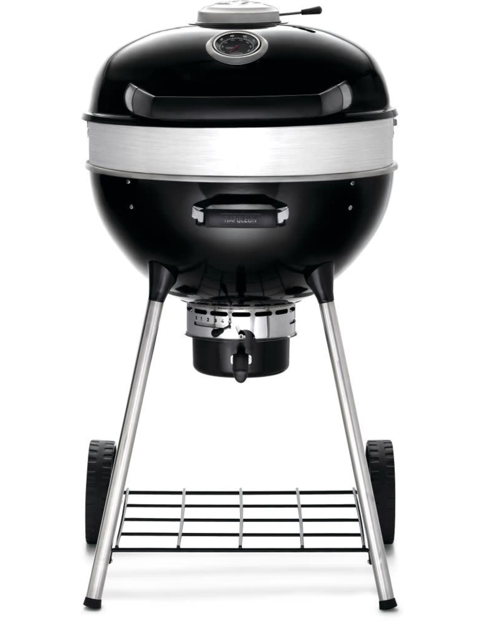 Napoleon Napoleon PRO22 Charcoal Kettle Grill, Black - PRO22K-LEG-3