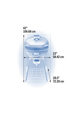 Napoleon Napoleon PRO22 Charcoal Kettle Grill, Black - PRO22K-LEG-3