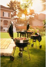 Napoleon Napoleon PRO22 Charcoal Kettle Grill, Black - PRO22K-LEG-3