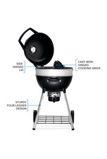 Napoleon Napoleon PRO22 Charcoal Kettle Grill, Black - PRO22K-LEG-3