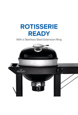 Napoleon Napoleon PRO22 Charcoal Kettle Grill, Black with Cart - PRO22K-CART-3