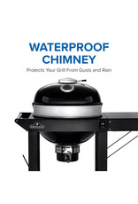 Napoleon Napoleon PRO22 Charcoal Kettle Grill, Black with Cart - PRO22K-CART-3