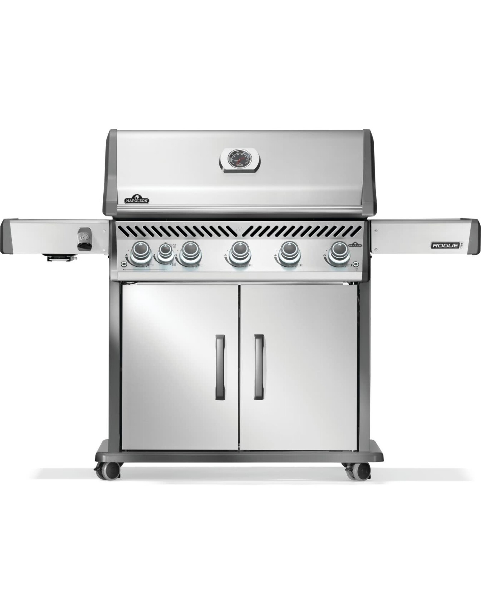 Napoleon Napoleon Rogue® PRO 625 Propane Gas Grill with Infrared Side Burner, Stainless Steel - RP625SIBPSS-2