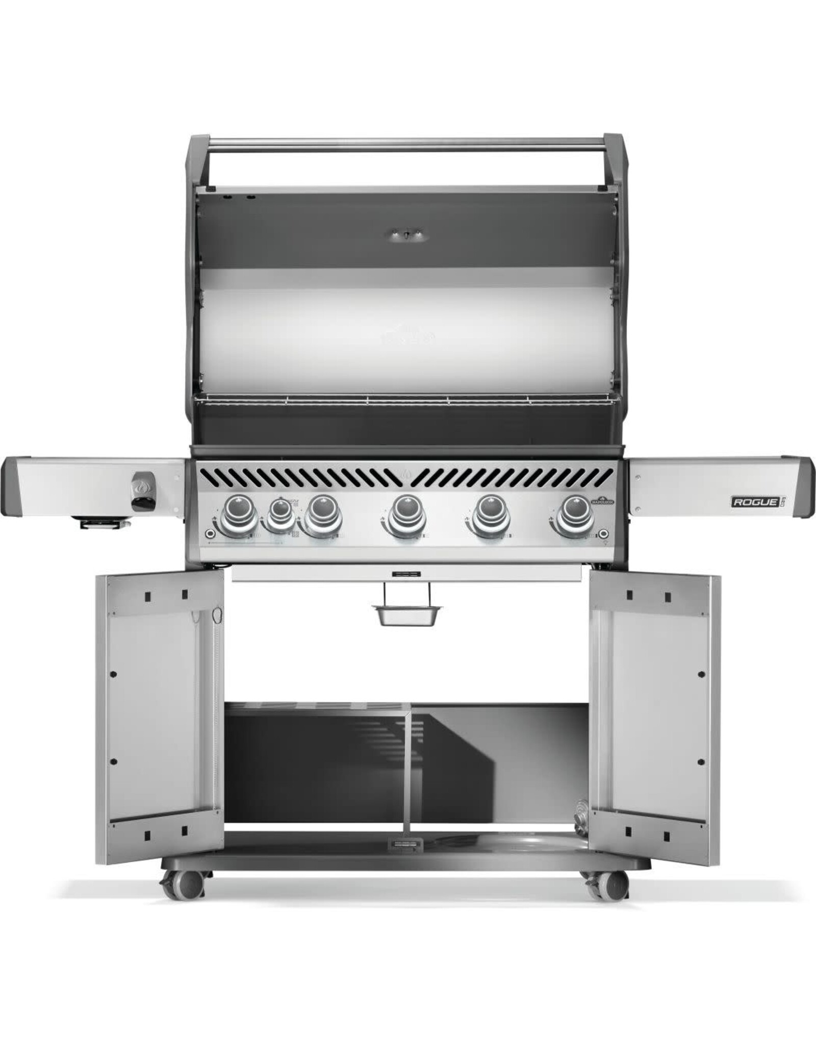 Napoleon Napoleon Rogue® PRO 625 Propane Gas Grill with Infrared Side Burner, Stainless Steel - RP625SIBPSS-2