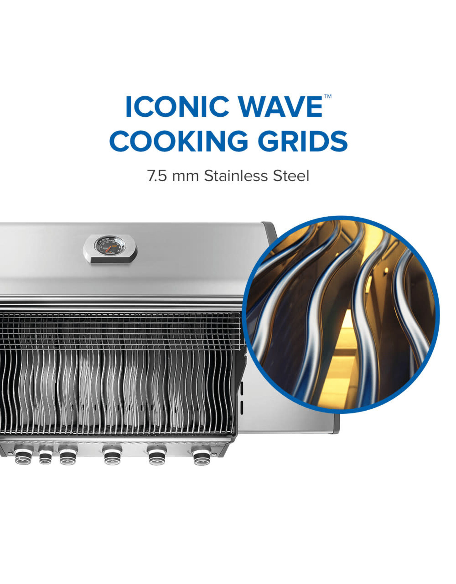 Napoleon Napoleon Rogue® PRO 625 Propane Gas Grill with Infrared Side Burner, Stainless Steel - RP625SIBPSS-2