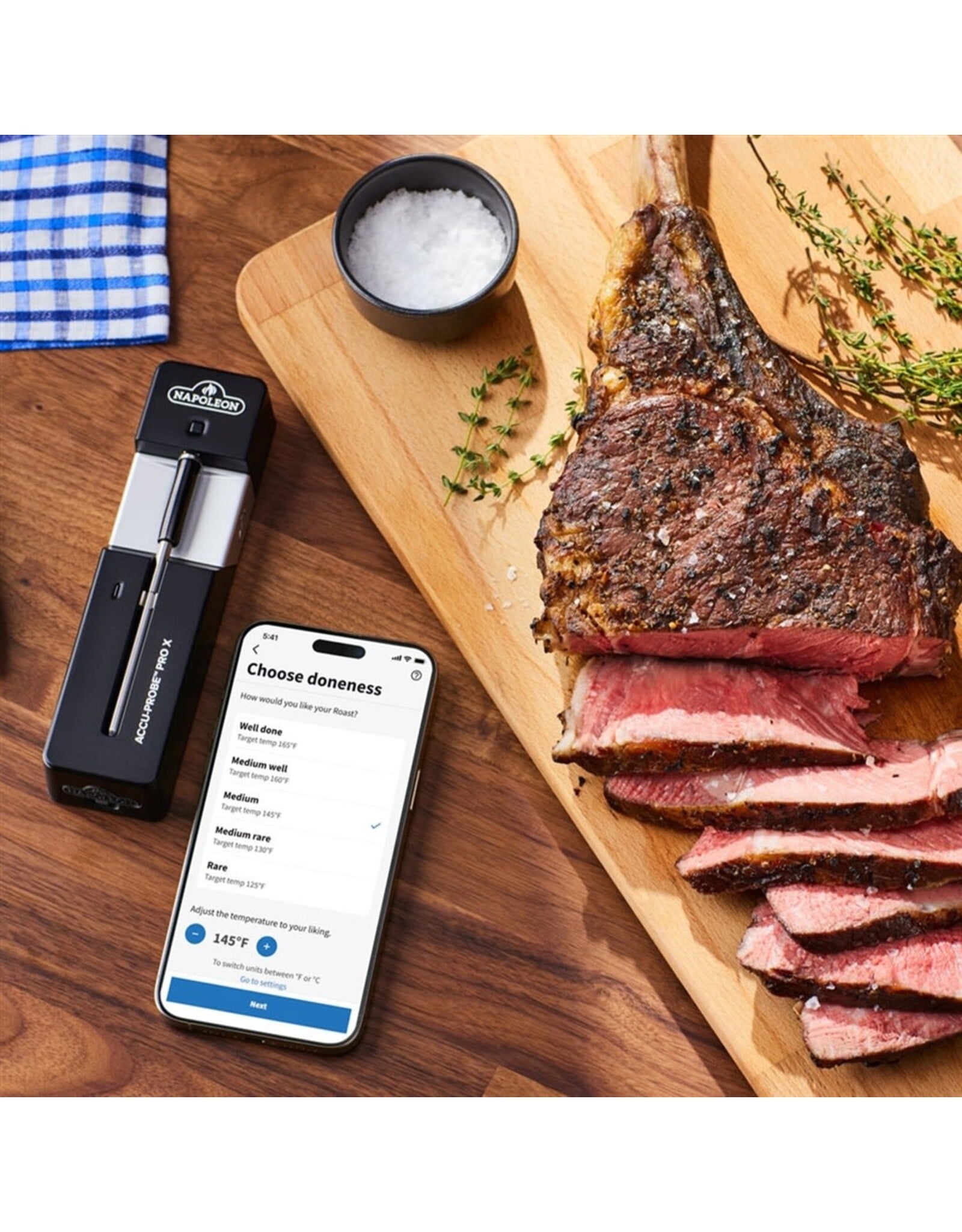 Napoleon Napoleon ACCU-PROBE™ PRO X: Wireless Bluetooth® Smart Thermometer - 70130