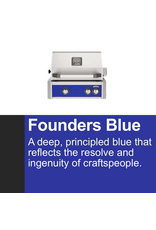 AOG AOG Accent Color Panels For 24” L-Series Built-In Grill - Founders Blue - AO-24L-FBE