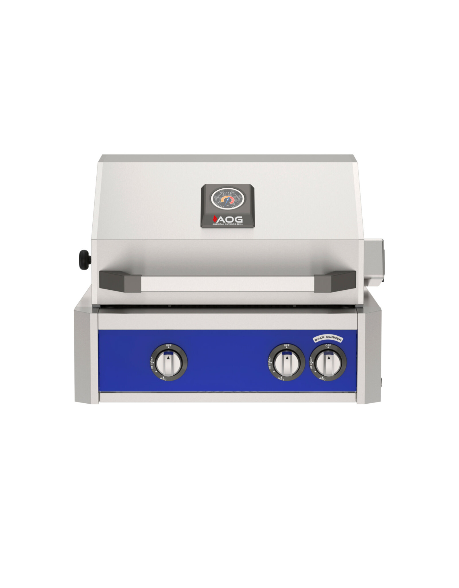 AOG AOG Accent Color Panels For 24” L-Series Built-In Grill - Founders Blue - AO-24L-FBE