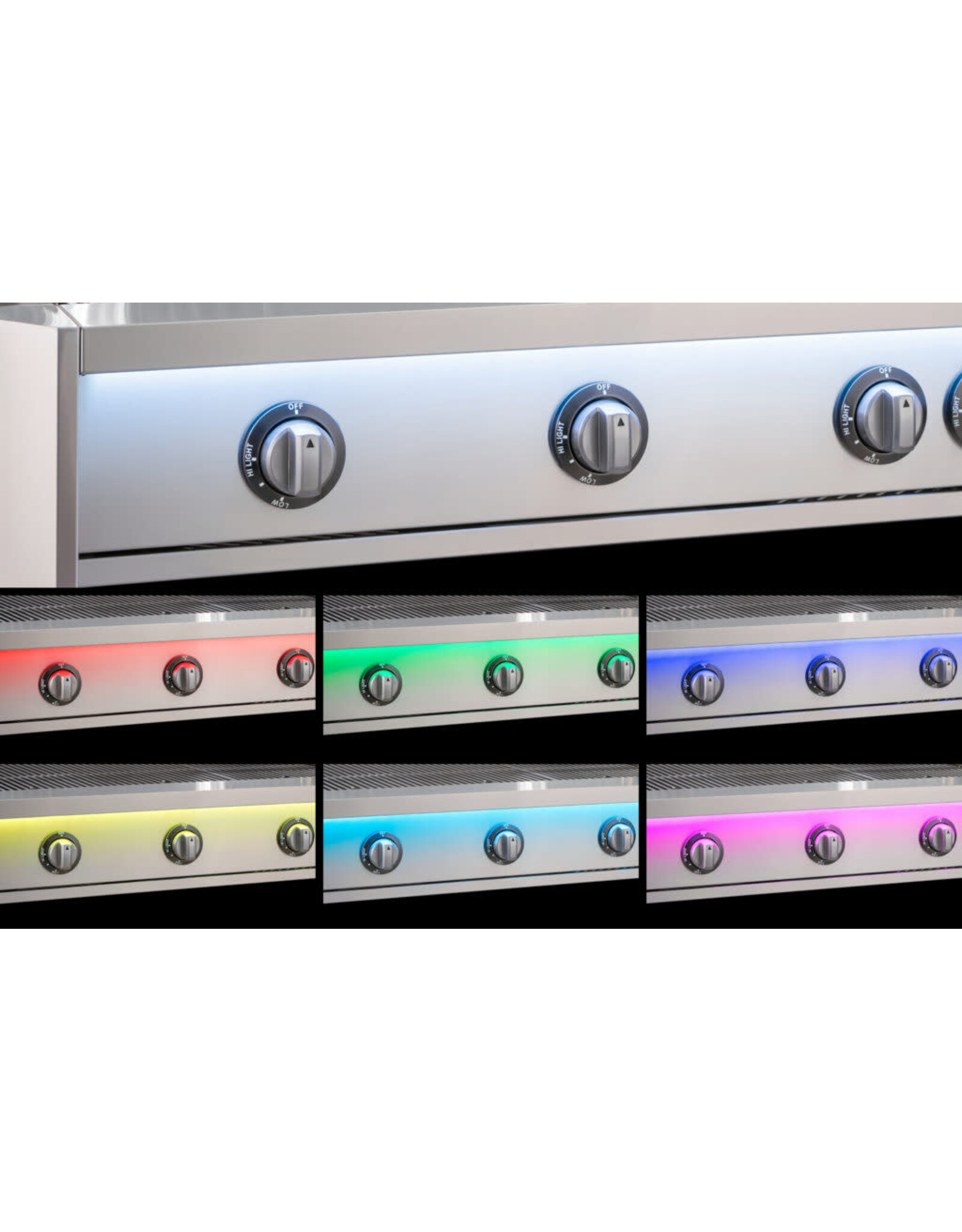 AOG AOG 36” L-Series Built-In Grill w/ Backburner & Rotisserie Kit - NG - AOG36LN