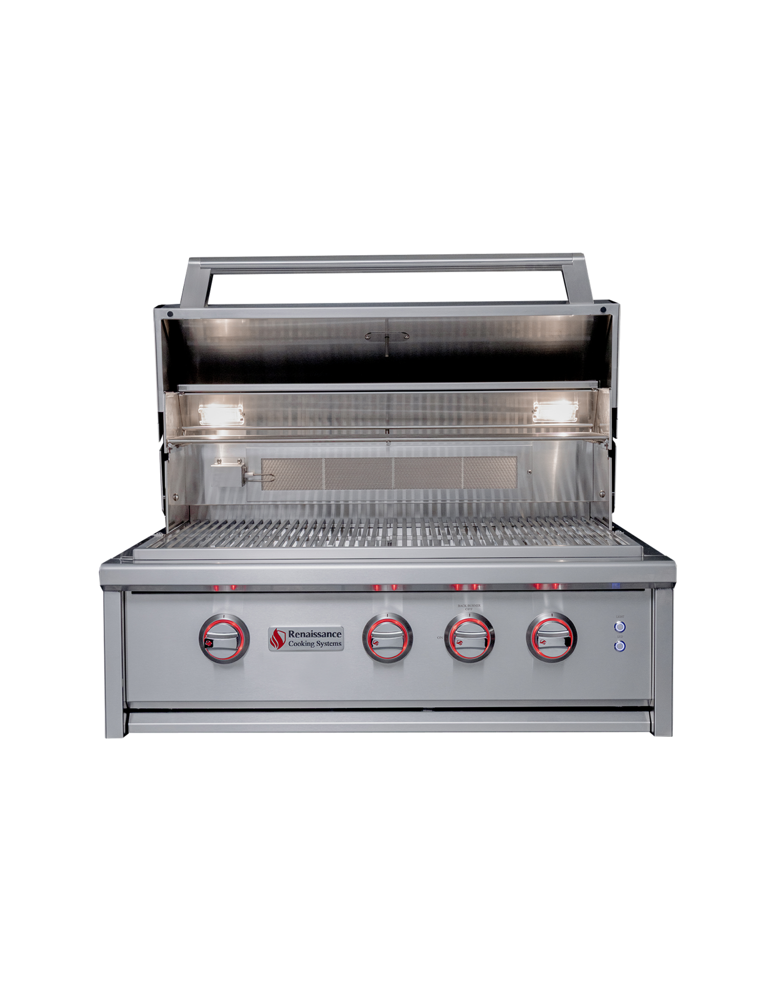 Renaissance Cooking Systems Renaissance 30" Cutlass Elite Grill W/ Rear Burner & Color-Changing LEDs - CEG30 LP