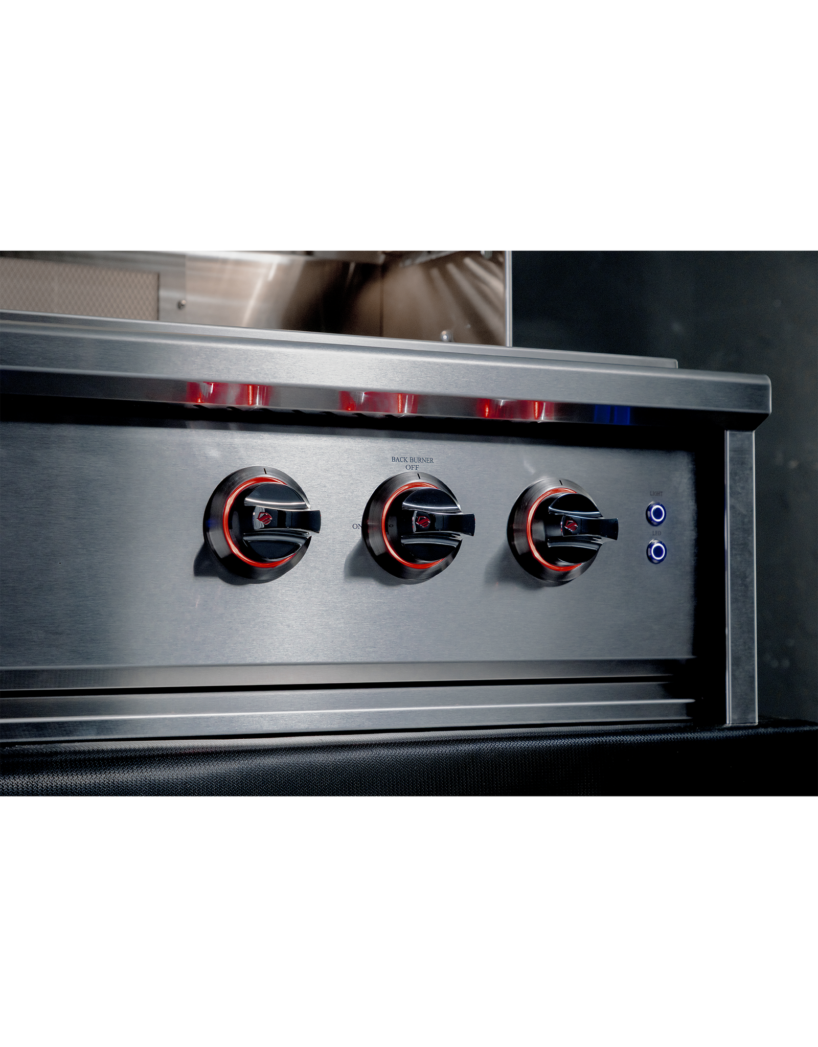 Renaissance Cooking Systems Renaissance 30" Cutlass Elite Grill W/ Rear Burner & Color-Changing LEDs - CEG30 LP