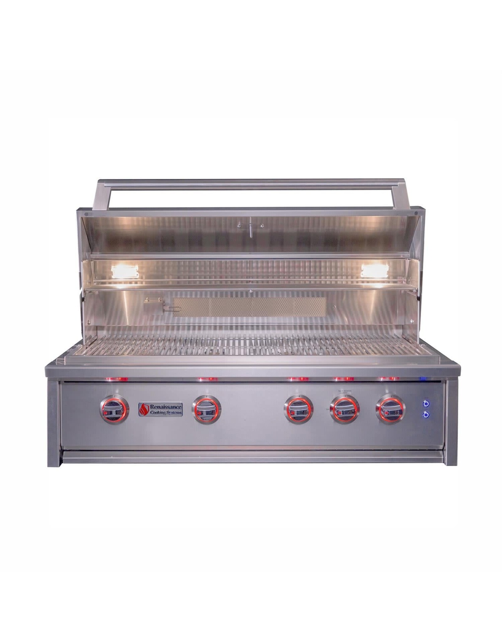 Renaissance Cooking Systems Renaissance 38" Cutlass Elite Grill W/ Rear Burner & Color-Changing LEDs - CEG38 LP