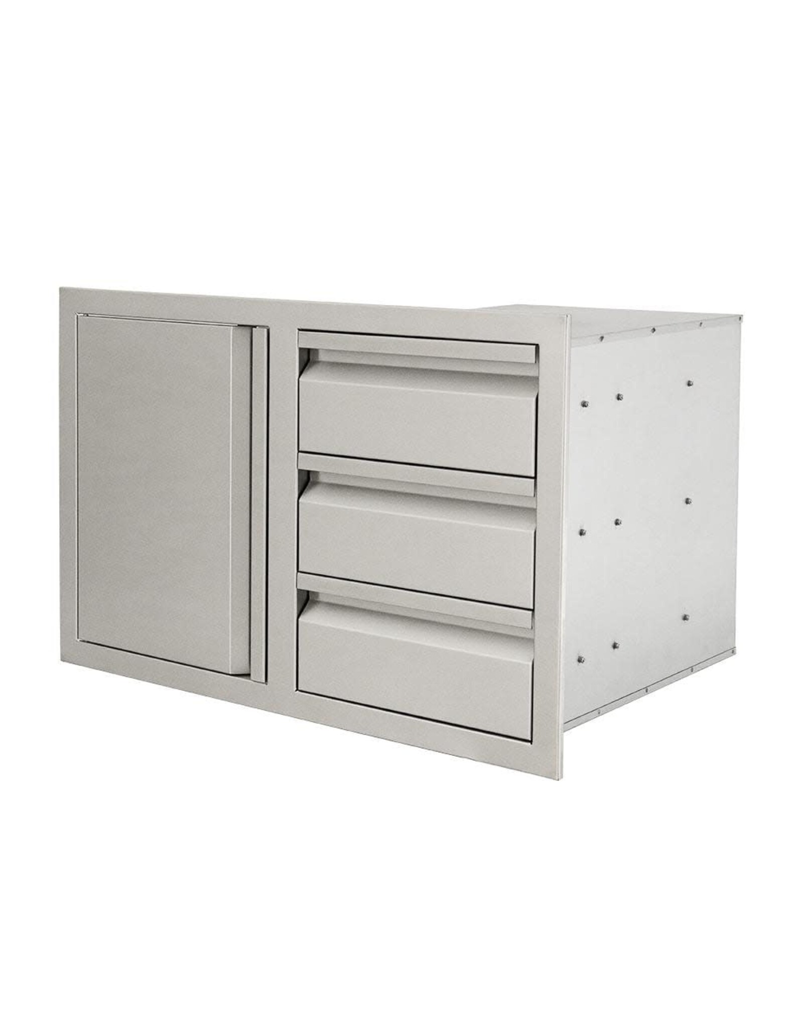 Renaissance Cooking Systems Renaissance Valiant Triple Drawer & Door Combo - Soft Close - Left Swing - VDC2SCL