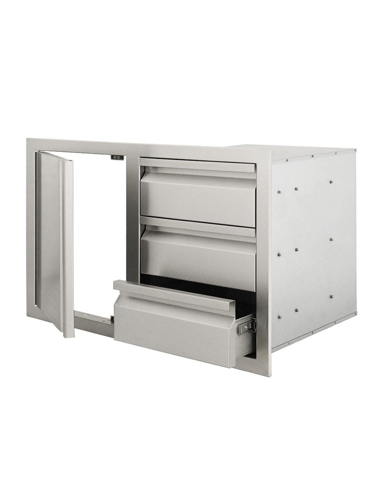 Renaissance Cooking Systems Renaissance Valiant Triple Drawer & Door Combo - Soft Close - Left Swing - VDC2SCL