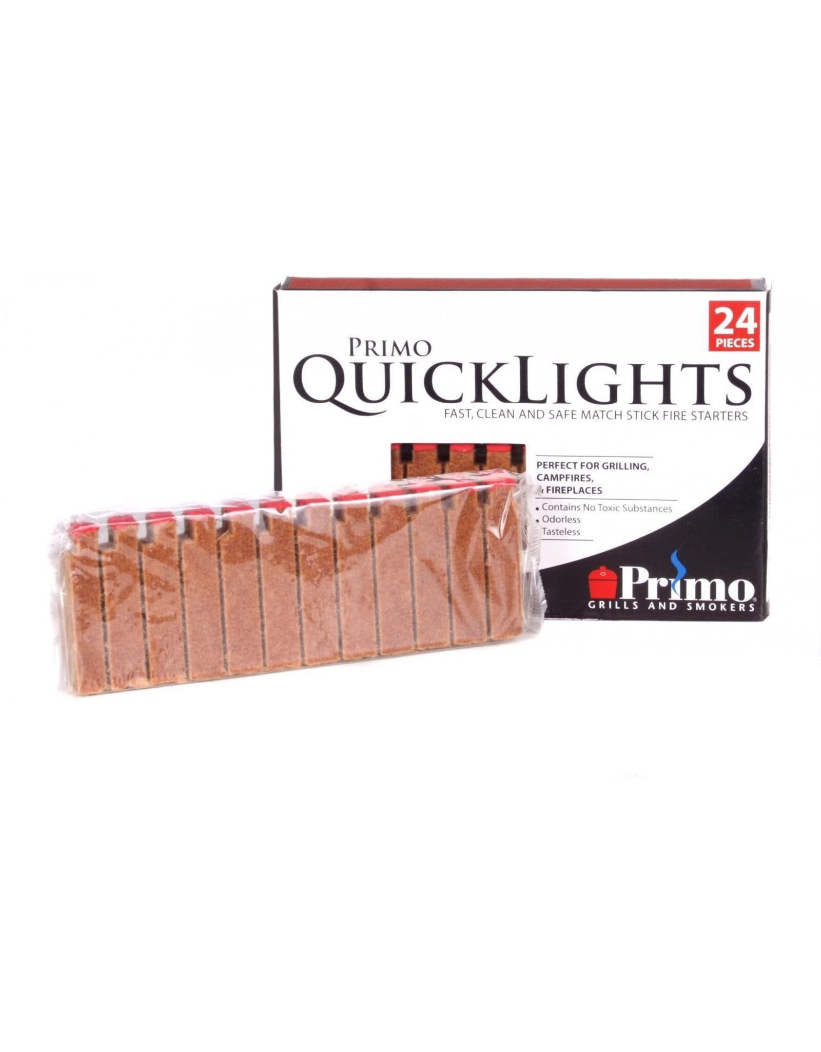 Primo Ceramic Grills Primo Quick Lights Firestarters (Qty 24 per Case) - PG00609
