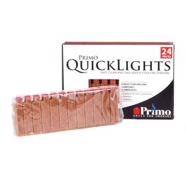 Primo Ceramic Grills Primo Quick Lights Firestarters (Qty 24 per Case) - PG00609