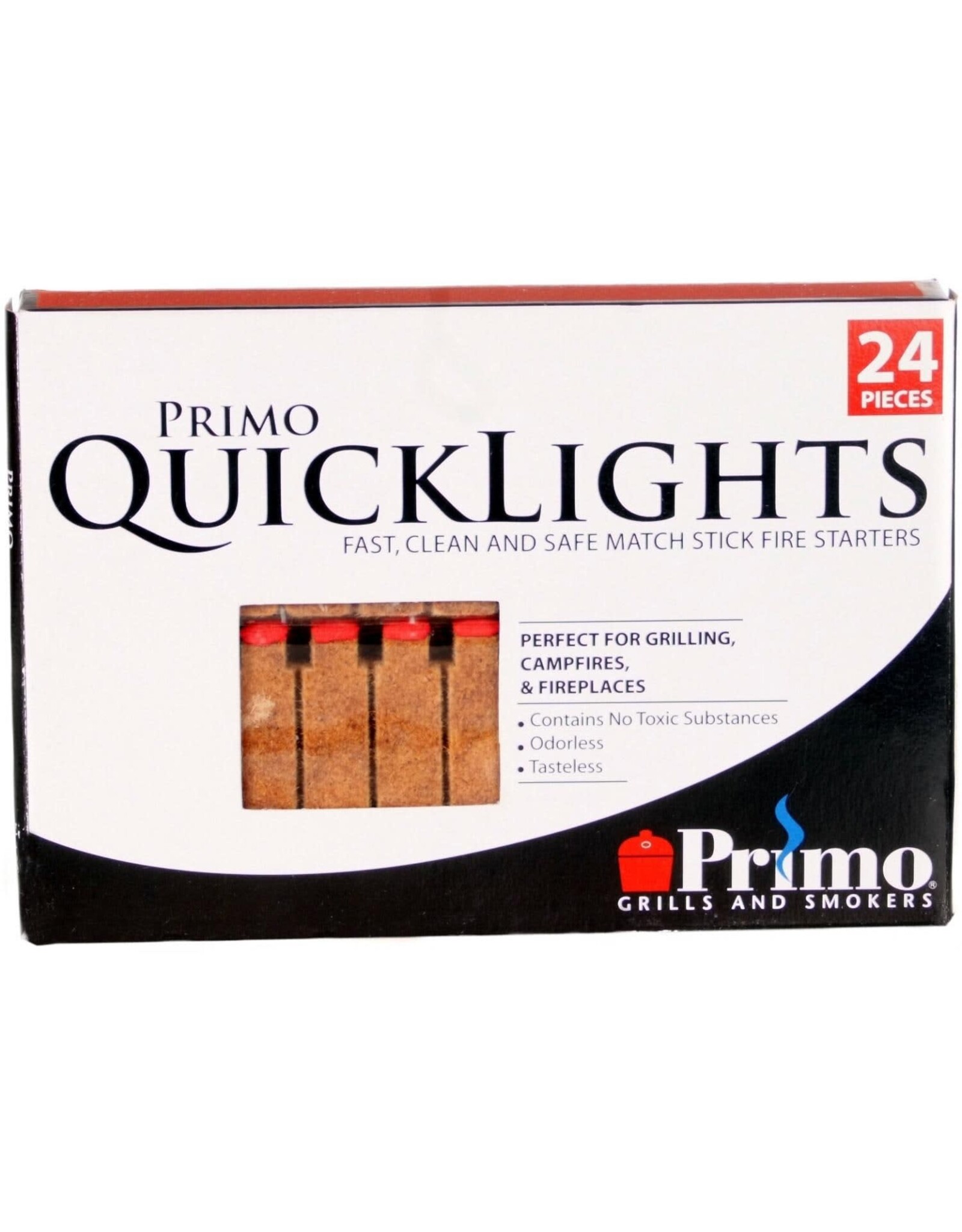 Primo Ceramic Grills Primo Quick Lights Firestarters (Qty 24 per Case) - PG00609