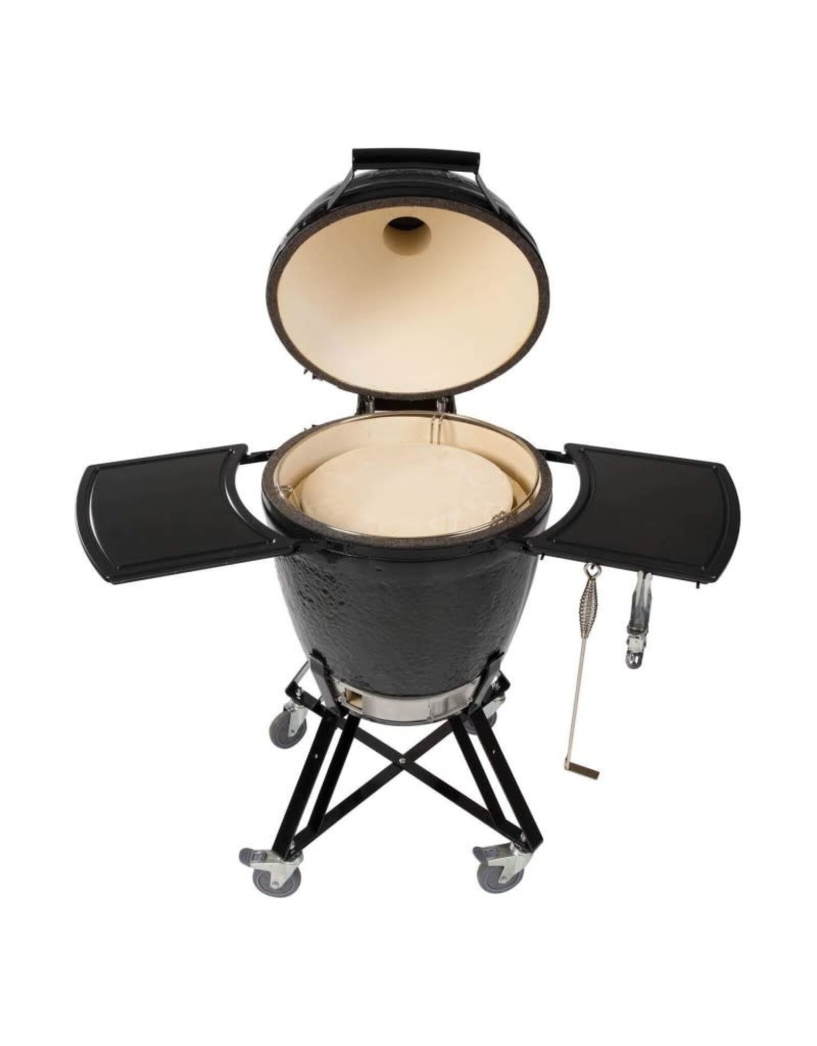 Primo Ceramic Grills Primo Round - All-In-One (Stand, Side Shelves, Ash Tool and Grate Lifter) - PGCRC