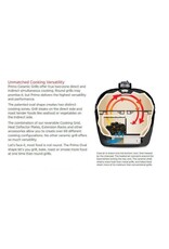 Primo Ceramic Grills Primo Round - All-In-One (Stand, Side Shelves, Ash Tool and Grate Lifter) - PGCRC