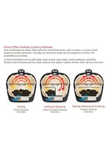 Primo Ceramic Grills Primo Round - All-In-One (Stand, Side Shelves, Ash Tool and Grate Lifter) - PGCRC