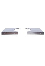 Primo Ceramic Grills Primo Stainless Steel Side Shelves For JR (requires PG00318 Cart) - PG00319