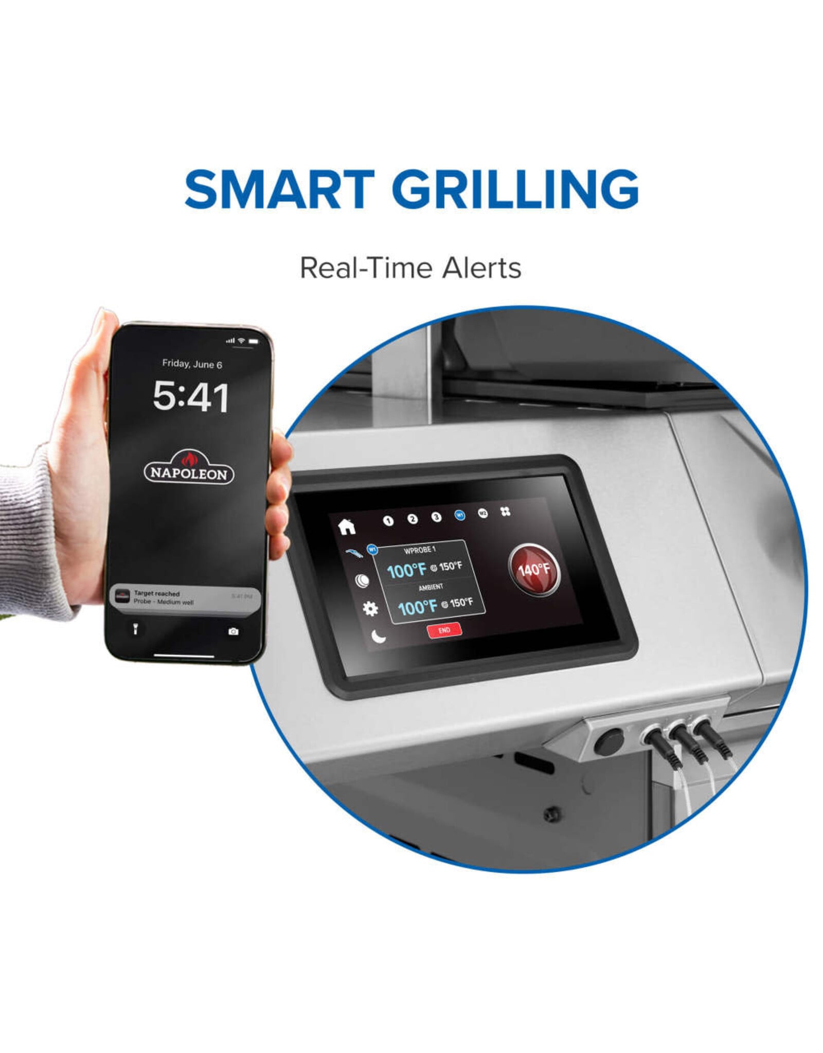 Napoleon Napoleon Prestige® PRO 500 Propane Gas Grill with Smart Technology - PRO500VXRSIBPSS