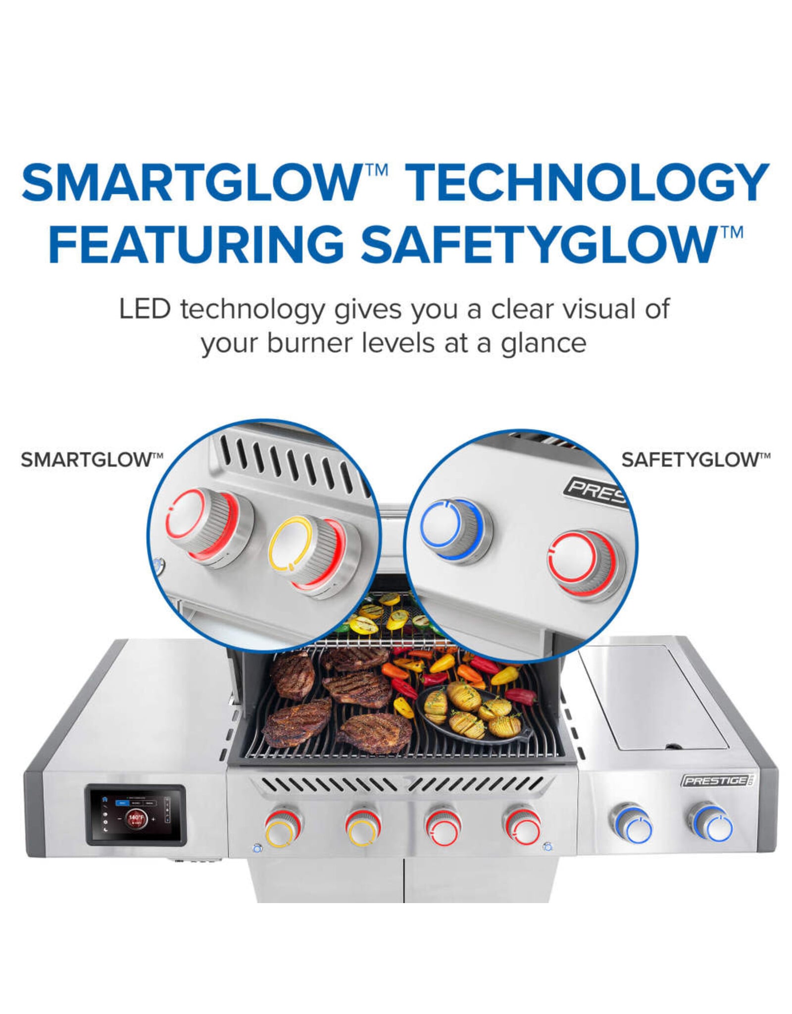 Napoleon Napoleon Prestige® PRO 500 Propane Gas Grill with Smart Technology - PRO500VXRSIBPSS