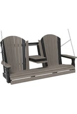 LuxCraft LuxCraft 5' Adirondack Swing - 5APSX (Deluxe Color)
