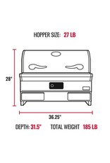 Recteq Recteq E-Series 1300 Built-In Wood Pellet Grill - RT-1300ES