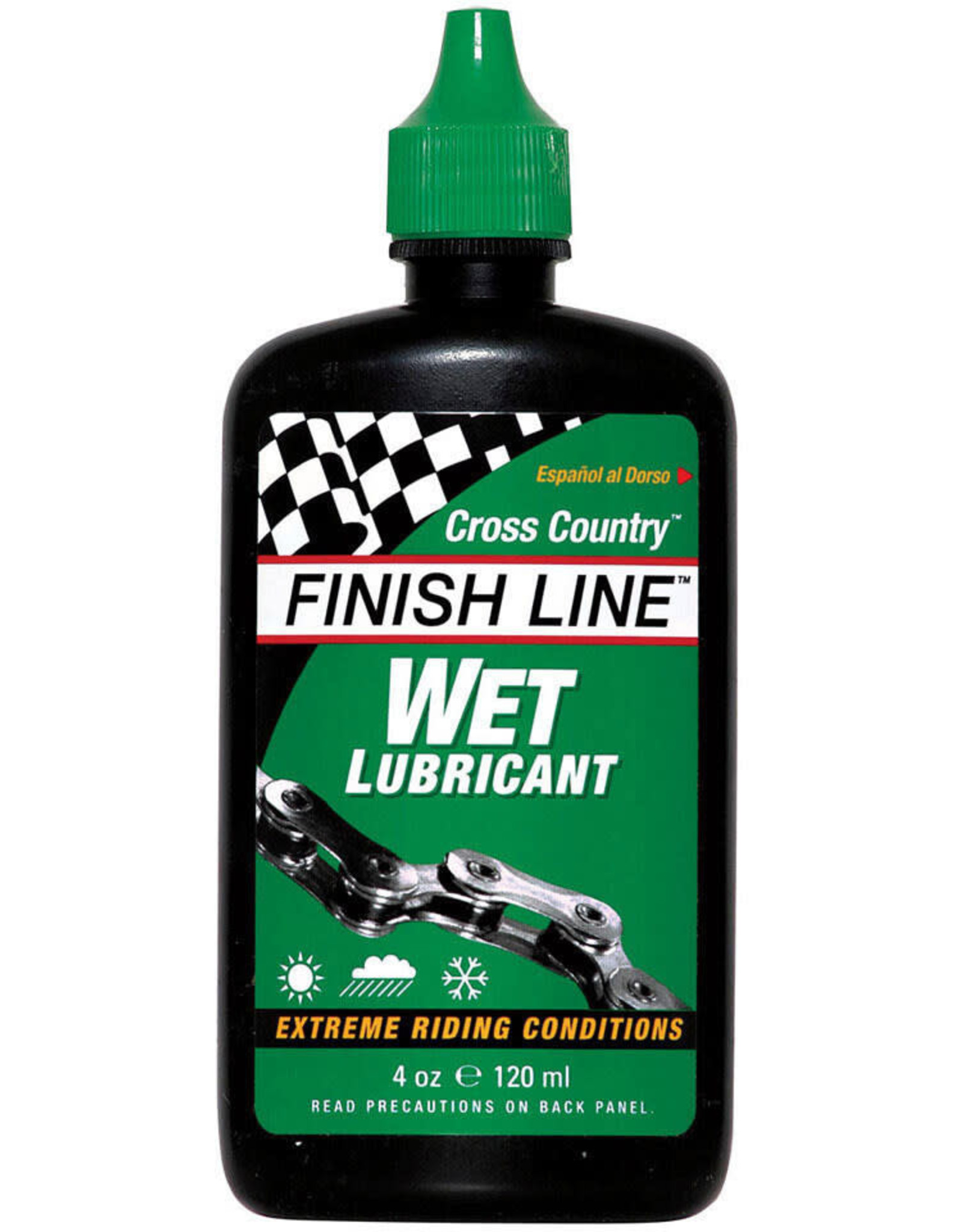 Finish Line Lubricant Finish Line Cross Country Wet Bottle 4Oz