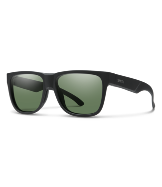 Smith SUNGLASS SMITH LOWDOWN 2 MATTE BLACK CHROMAPOP POLARIZED GRAY GREEN