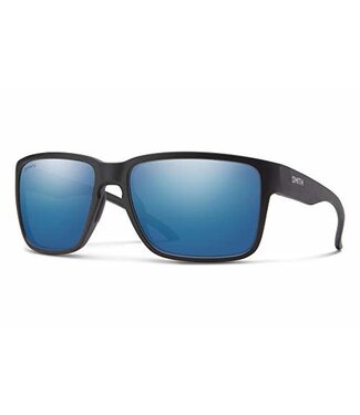 Smith Optics SUNGLASS SMITH EMERGE MATTE BLACK CHROMAPOP POLARIZED BLUE MIRROR