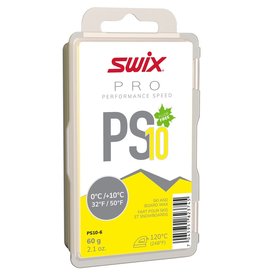 Swix WAX SWIX PS10 Yellow, 0C/+10C, 60g