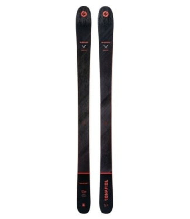 blizzard SKI BLIZZARD BONAFIDE 97 FLAT BLK/RED, 177