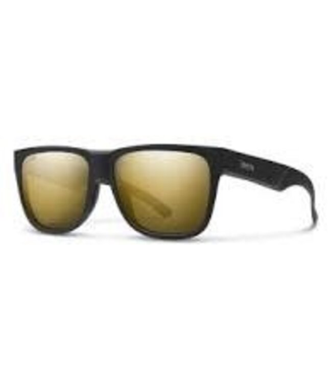 Smith Optics SUNGLASSES LOWDOWN 2 MATTE BLACK GOLD CHROMAPOP POLARIZED BLACK GOLD