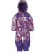 SNOWSUIT THE NORTH FACE BABY FREEDOM PURPLE VALLEY FLORAL PRINT 6-12M