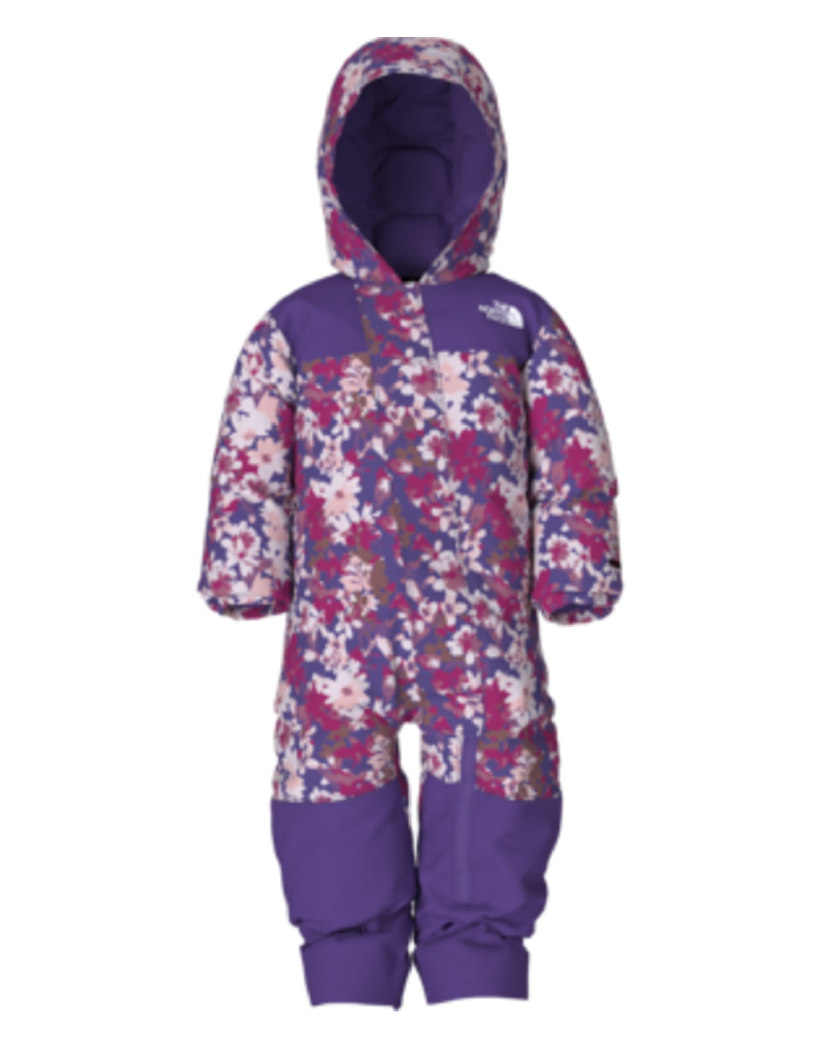 The North Face F2022 SNOWSUIT THE NORTH FACE BABY FREEDOM PURPLE VALLEY FLORAL PRINT 6-12M