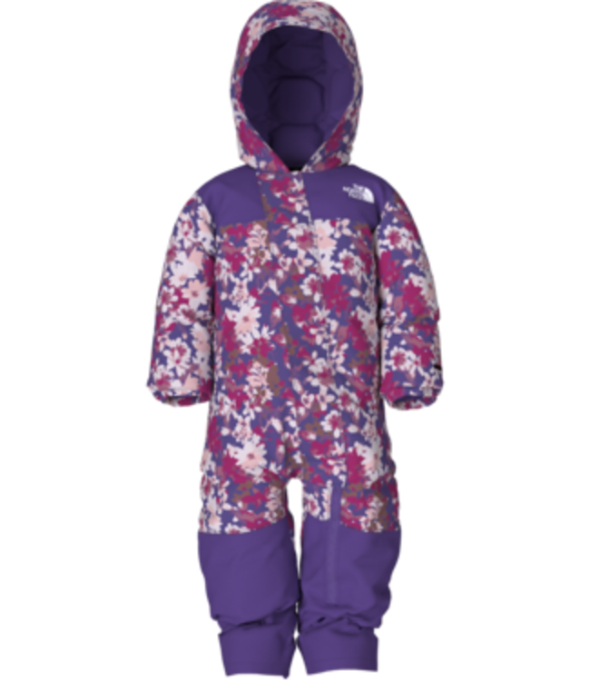 SNOWSUIT THE NORTH FACE BABY FREEDOM PURPLE VALLEY FLORAL PRINT 6-12M