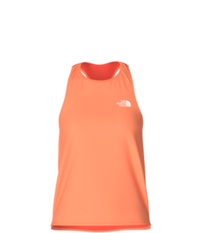 The North Face Women's Sunriser Tank Dusty Coral Orange/Retro Orange