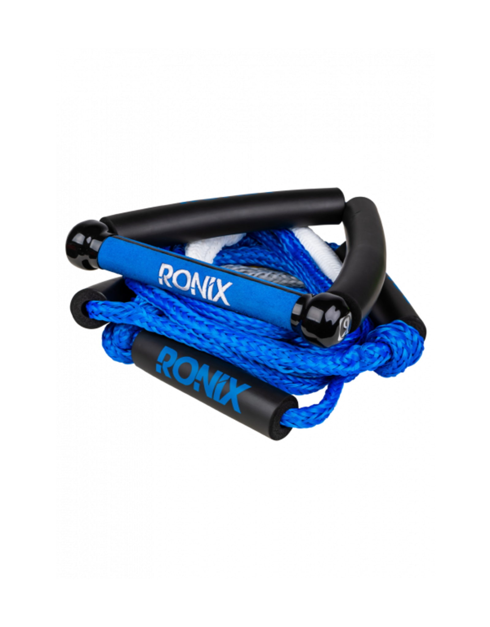 RONIX WAKESURF ROPE RONIX BUNGEE BLUE 10IN HANDLE 25FT LENGTH
