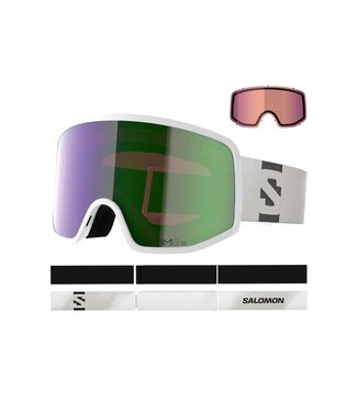 SALOMON GOGGLE SALOMON SENTRY PRO S SIGMA WHITE EMERALD/BLUE
