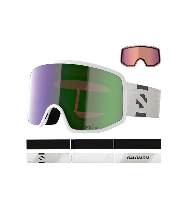 SALOMON GOGGLE SALOMON SENTRY PRO S SIGMA WHITE EMERALD/BLUE
