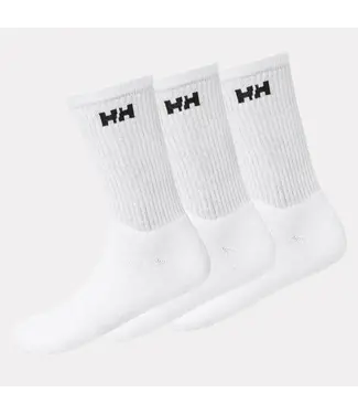 HELLY HANSEN 3PK COTTEN SOCK WHITE EU 41-44