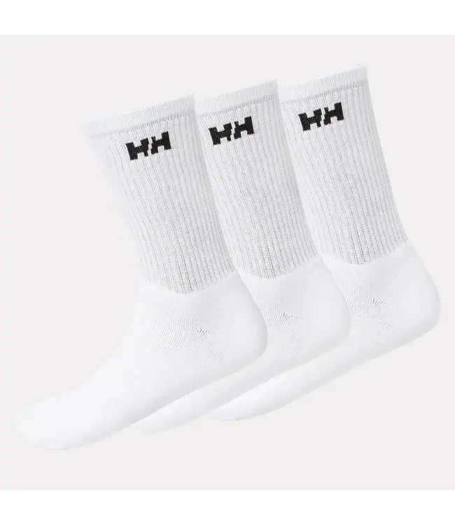 HELLY HANSEN 3PK COTTEN SOCK WHITE EU 41-44